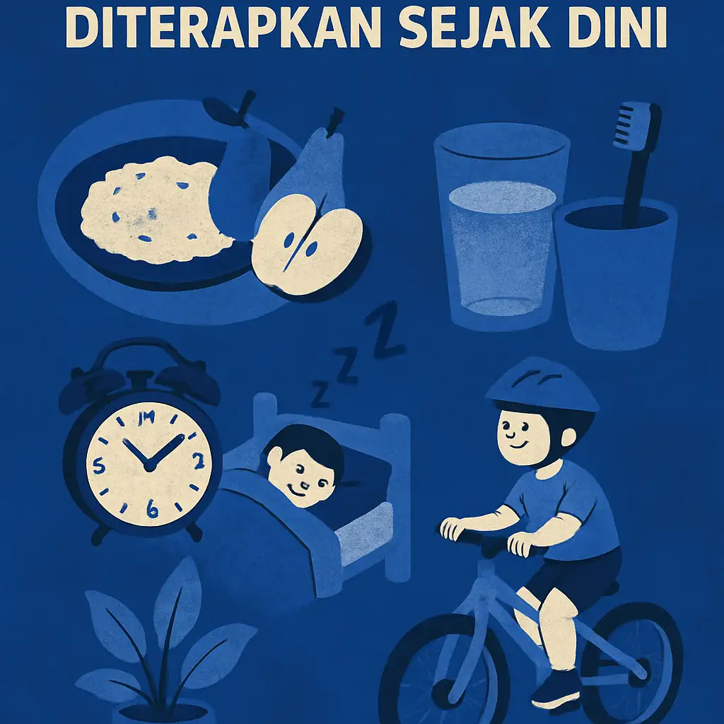 Kebiasaan Sehat yang Bisa Diterapkan Sejak Dini